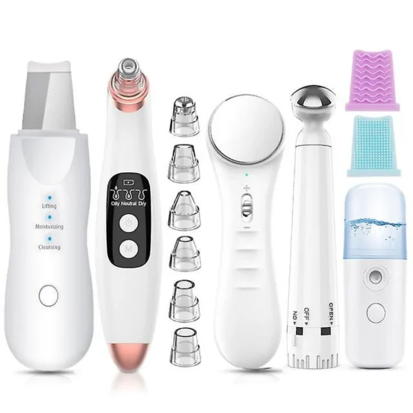 Ultrasonic Skin Scrubber+Blackhead Remover Electric Pore Women